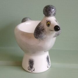 Poodle Egg Cup