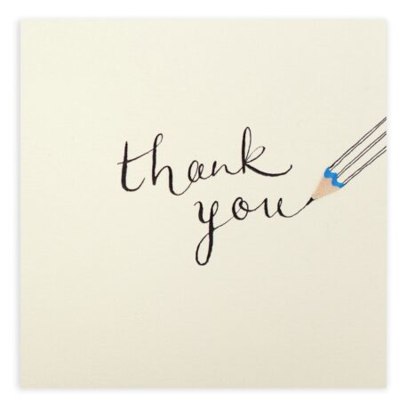 Pencil Shavings Cards – Thank You Pencil – S