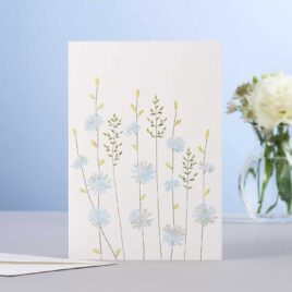 Chicory & Grass Blank Card