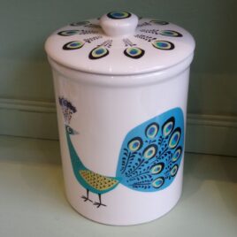 Peacock Storage Jar