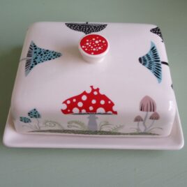 Toadstool Butter Dish