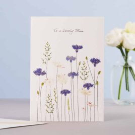Cornflowers & Daisies Card