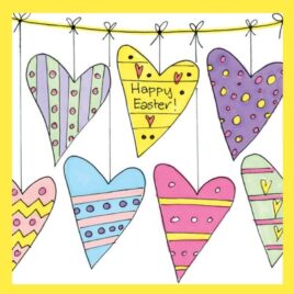 Easter Hearts Card