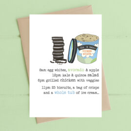 Ice Cream & Biscuits Card