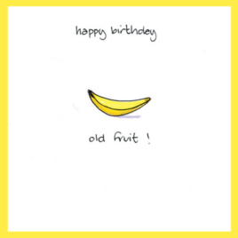 Old Fruit Birthday Card