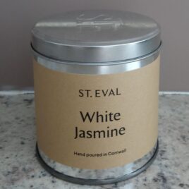 White Jasmine Candle Tin