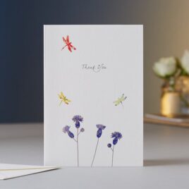 Thistles Thank You Card